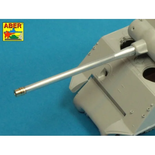 U.S 90 mm M3 barrel with thread protector for tank destroyer M36B1,...