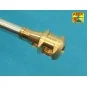 U.S 90 mm M3 barrel with muzzle brake for T26E3, Pershing, 1/35 - A...
