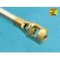 U.S 90 mm M3 barrel with muzzle brake for T26E3, Pershing, 1/35 - A...