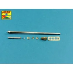 7, 5 cm barrel with muzzle brake for Panther Ausf.G, 1/35 - Aber Mo... 2