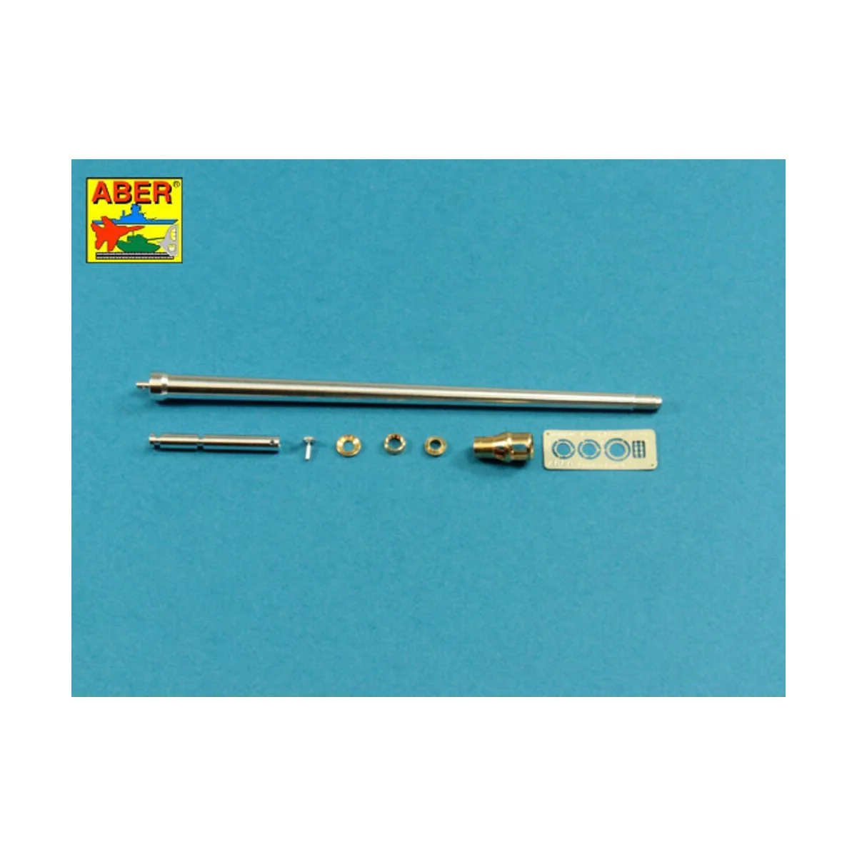 7, 5 cm barrel with muzzle brake for Panther Ausf.G, 1/35 - Aber Mo...