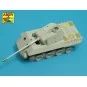 7, 5 cm barrel with muzzle brake for Panther Ausf.A, 1/35 - Aber Mo...