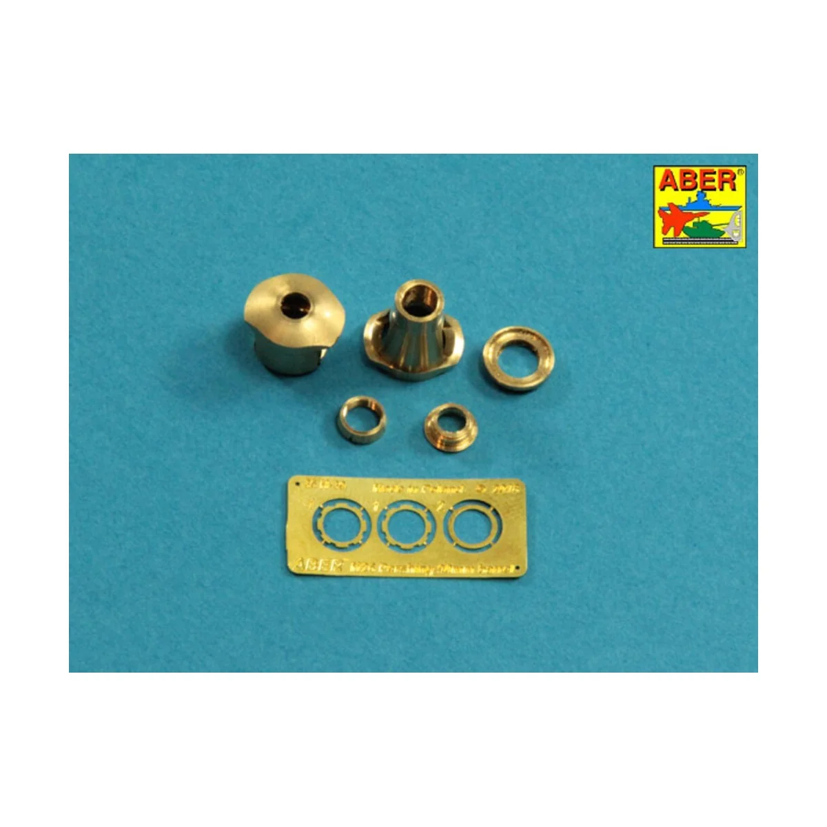 U.S 90 mm M3 barrel with muzzle brake for T26E3, Pershing, 1/35 - A...