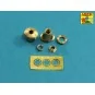 U.S 90 mm M3 barrel with muzzle brake for T26E3, Pershing, 1/35 - A...