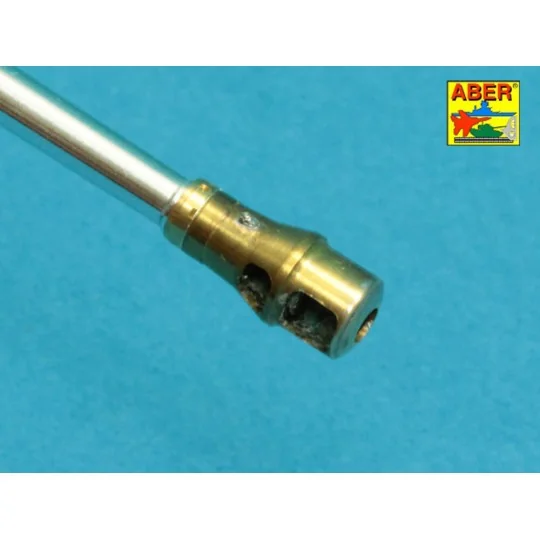 7, 5 cm barrel with muzzle brake for Panther Ausf.A, 1/35 - Aber Mo...