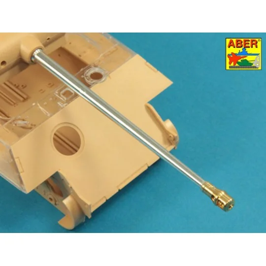 7, 5 cm barrel with muzzle brake for Panther Ausf.G, 1/35 - Aber Mo...