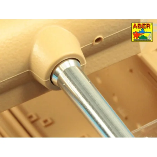 7, 5 cm barrel with muzzle brake for Panther Ausf.G, 1/35 - Aber Mo...