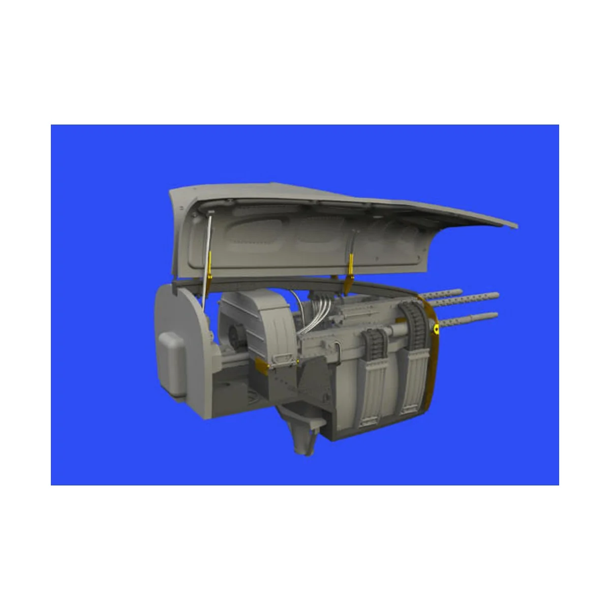 P-38F/G nose gun bay for Tamiya, 1/48 - Eduard Accessories 648533