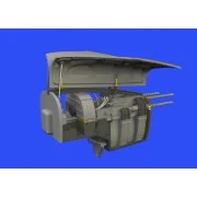 P-38F/G nose gun bay for Tamiya, 1/48 - Eduard Accessories 648533