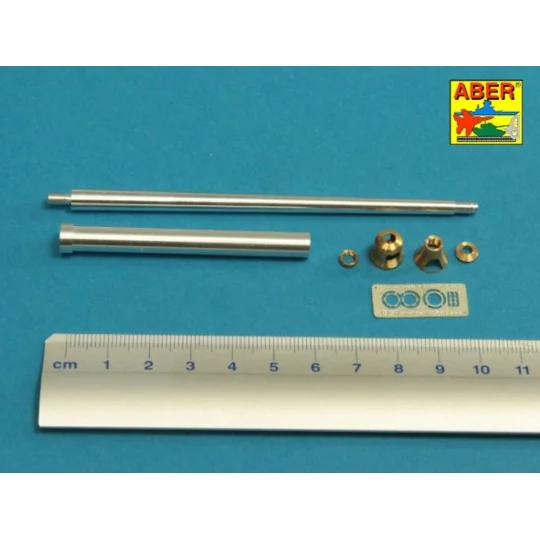 Barrel for German 8, 8cm Kw.K 43/3 L/71 (one part) gun used on Tige...