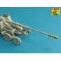 Gun barrel for German Rheinmetall 12, 8cm K44 L/55 Anti-Tank Gun, 1...