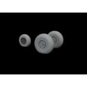 A-26/B-26 Invader wheels for ICM - Eduard Accessories 648534