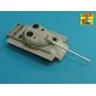 Russian D-10T 100mm tank barrel for T-54B/T-55, 1/35 - Aber Models ...