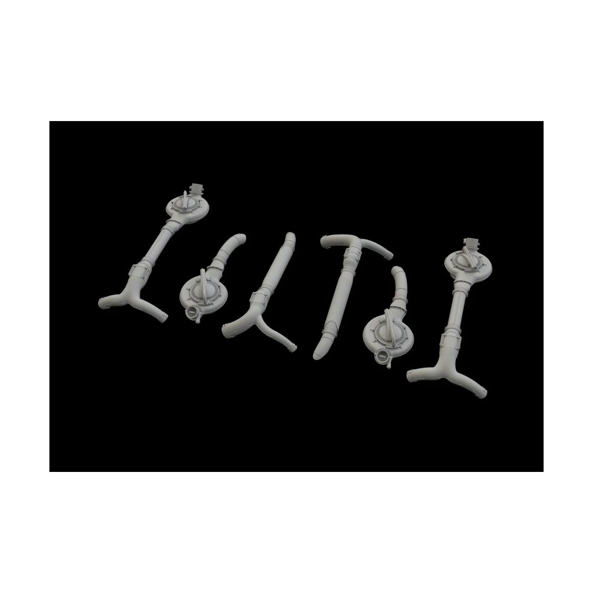 B-17G superchargers for HKM, 1/48 - Eduard Accessories 648536