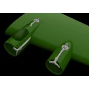 B-17G superchargers for HKM, 1/48 - Eduard Accessories 648536