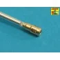 7, 5cm/5, 5cm Pak 41 L/57 gun barrel with muzzle brake for German T...