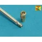 7, 5cm/5, 5cm Pak 41 L/57 gun barrel with muzzle brake for German T...