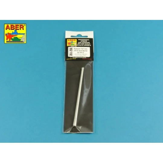 Russian 107 mm ZIS-6 tank barrel for KV-3, 1/35 - Aber Models 35 L-256