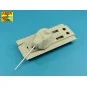 Russian 107 mm ZIS-6 tank barrel for KV-3, 1/35 - Aber Models 35 L-256
