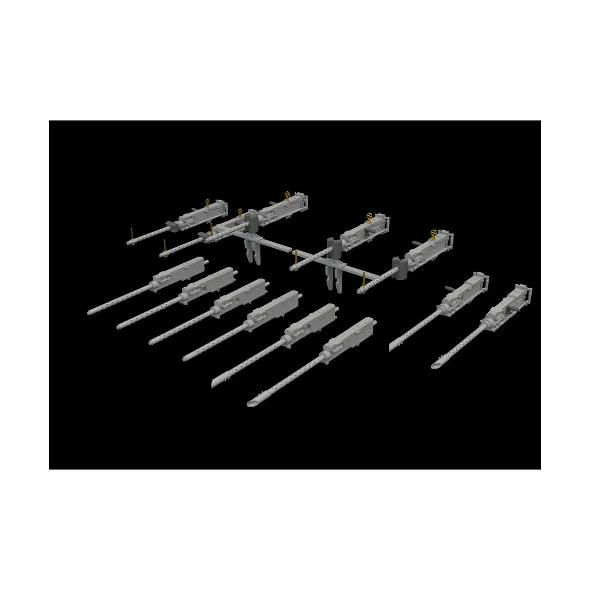 B-17G guns for HKM, 1/48 - Eduard Accessories 648539