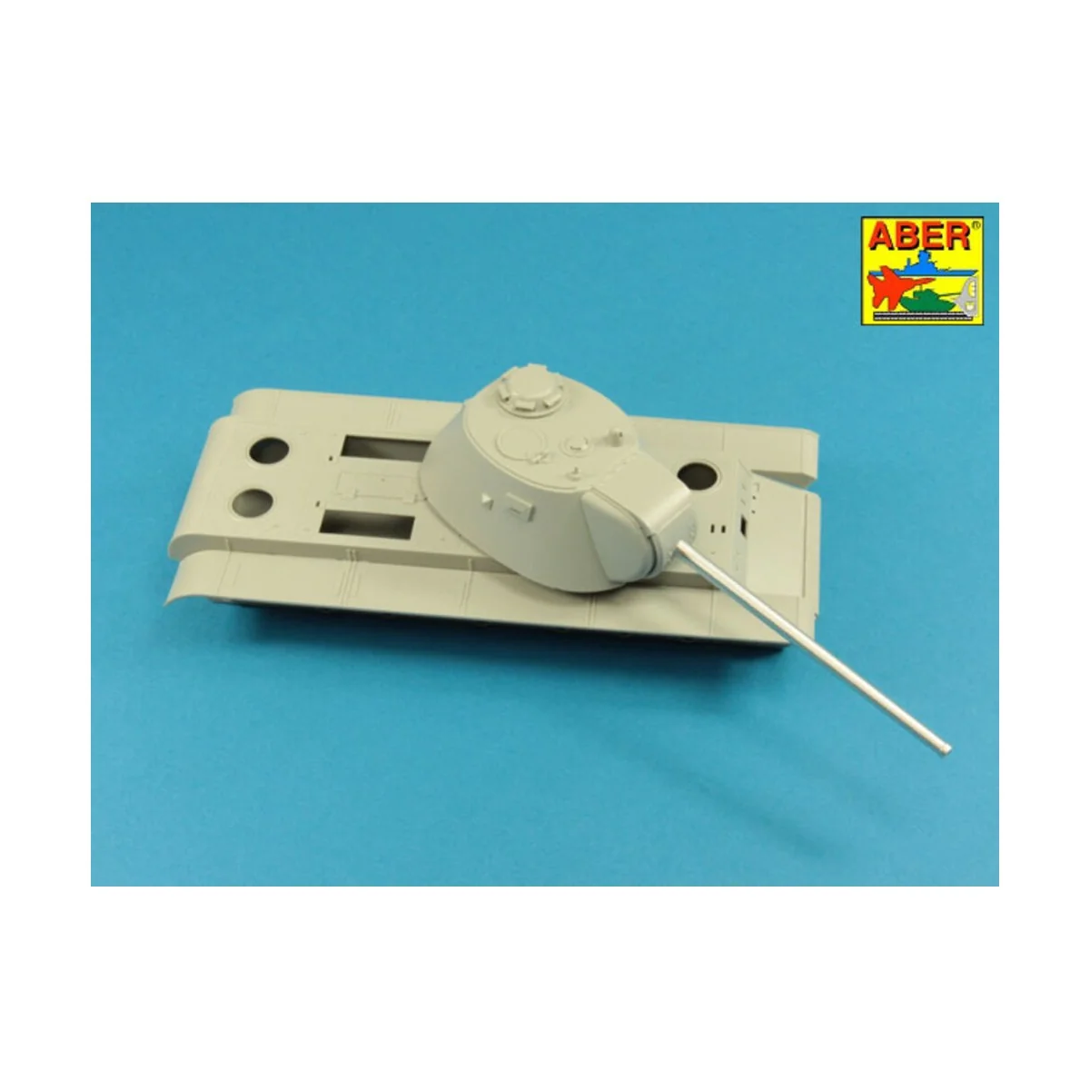 Russian 107 mm ZIS-6 tank barrel for KV-3, 1/35 - Aber Models 35 L-256
