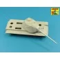 Russian 107 mm ZIS-6 tank barrel for KV-3, 1/35 - Aber Models 35 L-256