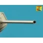 Russian 107 mm ZIS-6 tank barrel for KV-3, 1/35 - Aber Models 35 L-256