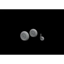 He 111 early wheels for ICM - Eduard Accessories 648542