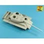 Armament for Soviet T-54-1 Medium Tank 1x100mm D-10T, 3x7, 62 mm SG...
