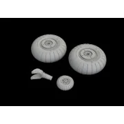 He 111 early wheels for ICM - Eduard Accessories 648542