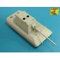 128mm Barrel for German E-100 Heavy Tank Krupp Turret, 1/35 - Aber ...