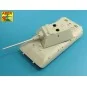 128mm Barrel for German E-100 Heavy Tank Krupp Turret, 1/35 - Aber ...