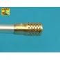 150mm Barrel with muzzle brake for German E-100 Heavy Tank Krupp Tu...