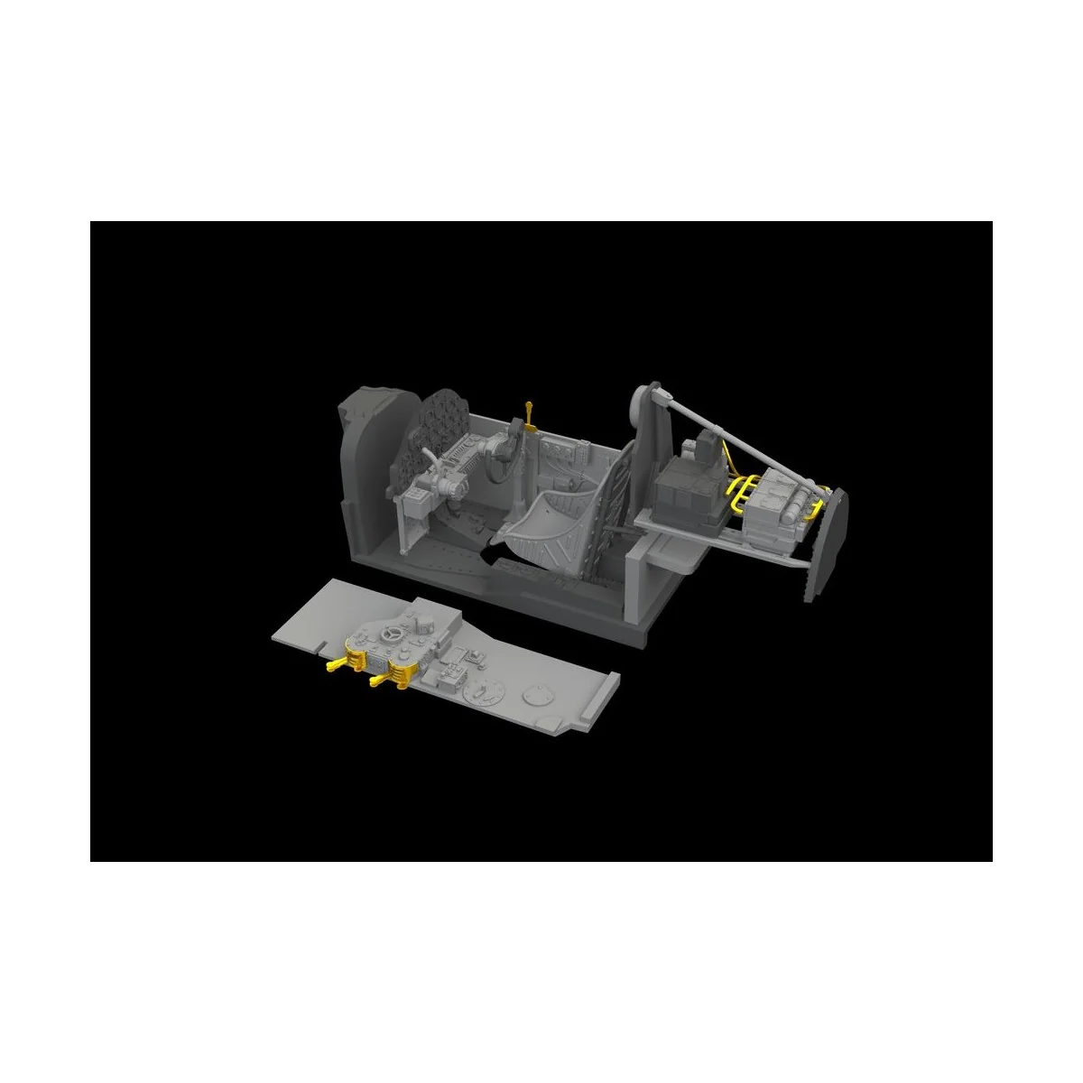 P-38F cockpit for Tamiya - Eduard Accessories 648544