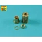 Barrel with muzzle brake for German Krupp 12, 8cm PAK 44 Anti-Tank ...