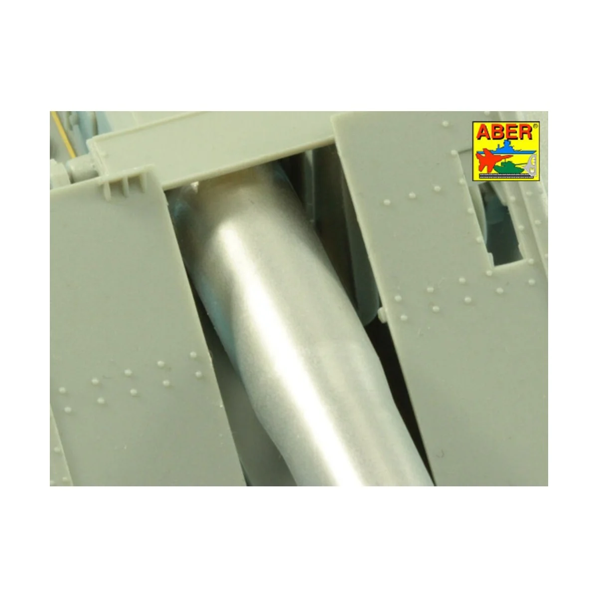 Barrel with muzzle brake for German Krupp 12, 8cm PAK 44 Anti-Tank ...