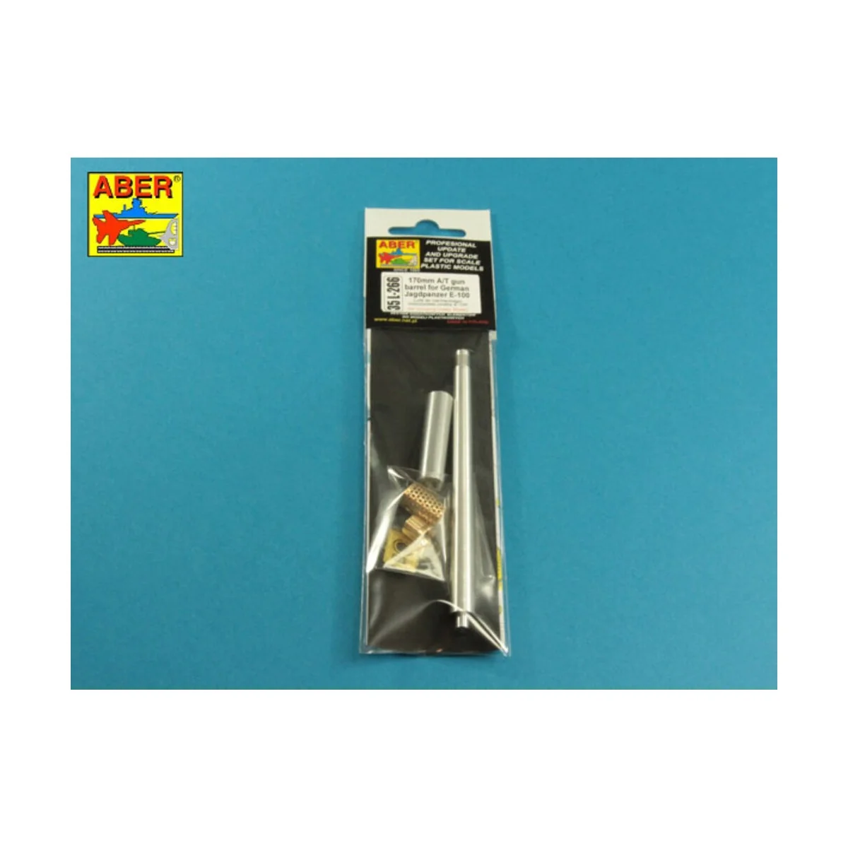 170mm A/T gun barrel for German Jagdpanzer E-100 (Amusing), 1/35 - ...