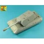 Set of barrels for German Heavy tank E-100 (Dragon) 15cm & 7, 5cm, ...