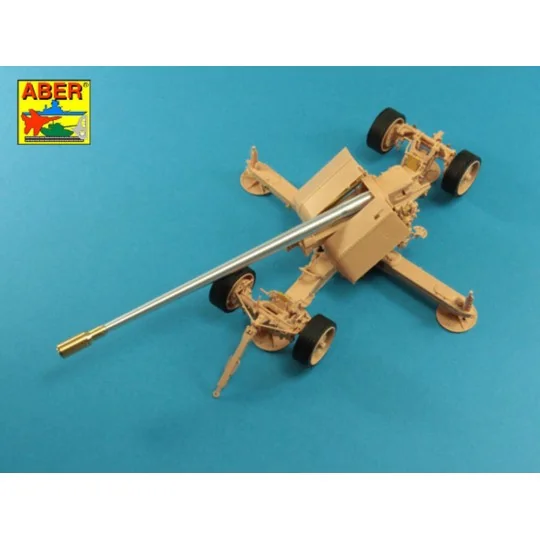 Muzzle brake fit to barrel for Krupp 12, 8cm PAK 44 Anti-Tank Gun (...