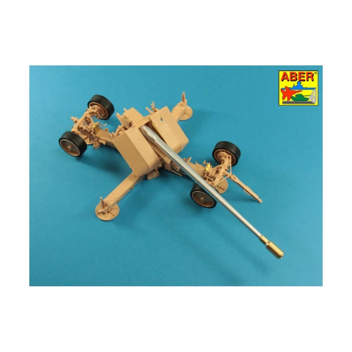 Muzzle brake fit to barrel for Krupp 12, 8cm PAK 44 Anti-Tank Gun (...