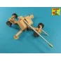 Muzzle brake fit to barrel for Krupp 12, 8cm PAK 44 Anti-Tank Gun (...
