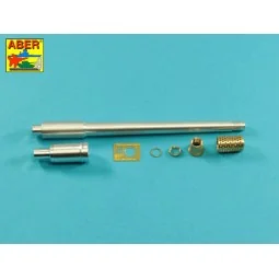 170mm A/T gun barrel for German Jagdpanzer E-100 (Trumpeter), 1/35 ... 2
