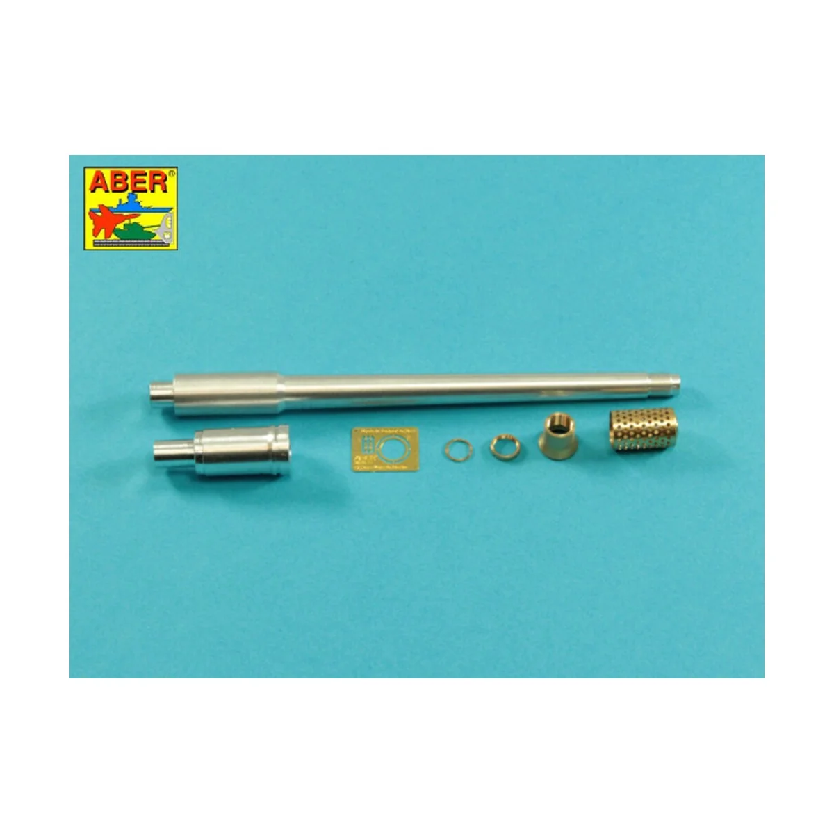 170mm A/T gun barrel for German Jagdpanzer E-100 (Trumpeter), 1/35 ...