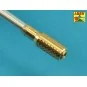 Muzzle brake fit to barrel for Krupp 12, 8cm PAK 44 Anti-Tank Gun (...