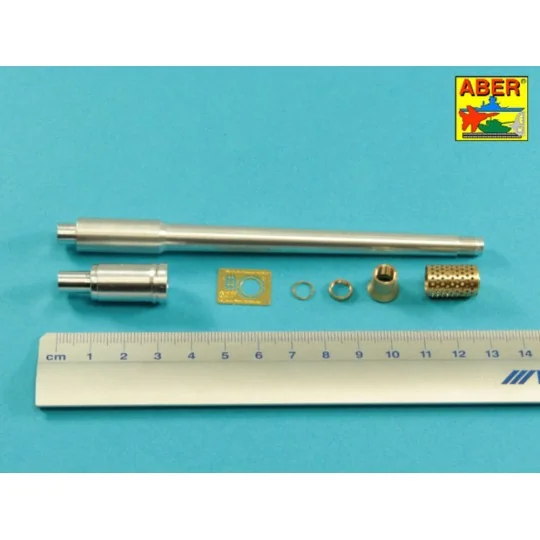 170mm A/T gun barrel for German Jagdpanzer E-100 (Trumpeter), 1/35 ...