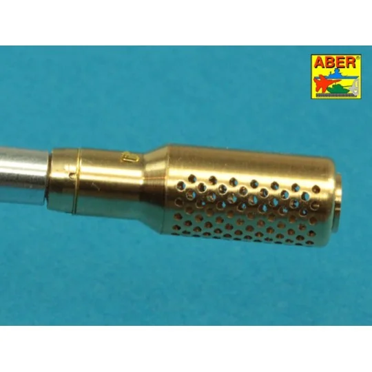 Muzzle brake fit to barrel for Krupp 12, 8cm PAK 44 Anti-Tank Gun (...