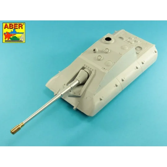 170mm A/T gun barrel for German Jagdpanzer E-100 (Trumpeter), 1/35 ...