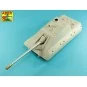 170mm A/T gun barrel for German Jagdpanzer E-100 (Trumpeter), 1/35 ...