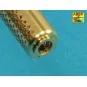 Muzzle brake fit to barrel for Krupp 12, 8cm PAK 44 Anti-Tank Gun (...