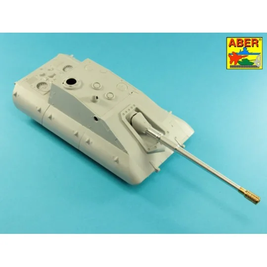 170mm A/T gun barrel for German Jagdpanzer E-100 (Trumpeter), 1/35 ...